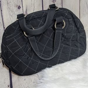 Vera Bradley Black Quilted Tote Bag